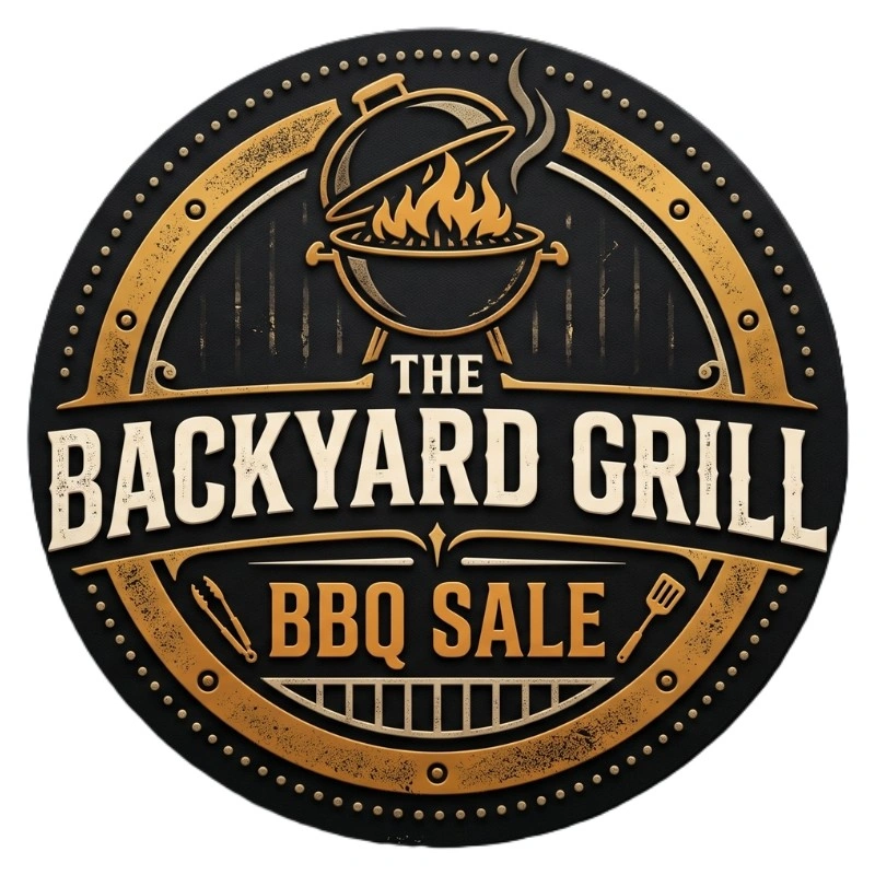 The Backyard Grill BBQ Sale Logo